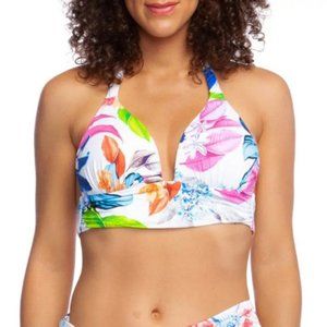 NWT La Blanca Swimwear Hyper Halter Bikini Top | 6